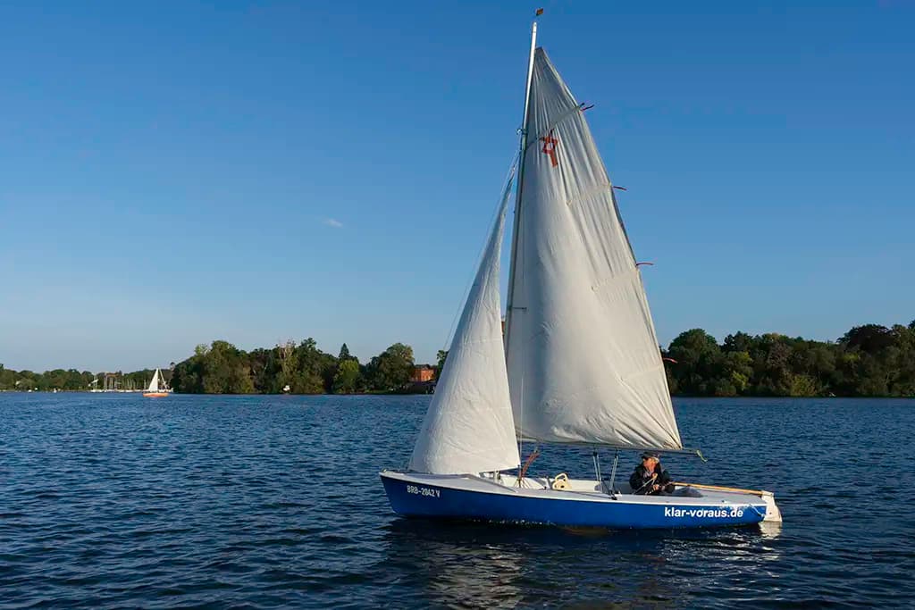 Segeln lernen auf der Jolle